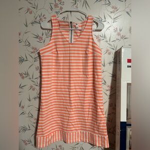 Old navy orange and white dress - Small